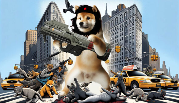 Che Inu heroically saved New York City from cat infestation.